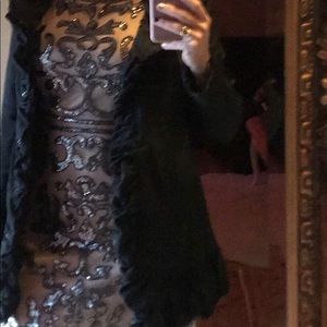 Sequin dress size large fits med